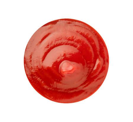 tomato ketchup in isolatedの写真素材