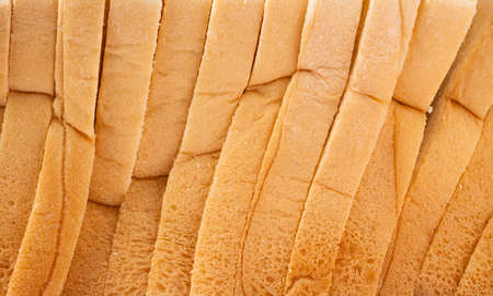 Texture of bread rim. brown loaf crustの写真素材