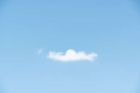 Many small clouds in blue sky.Summer cloudy.White clouds floating in the sky.の写真素材
