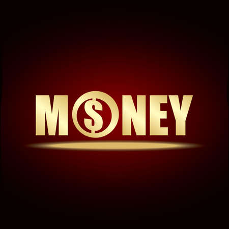 money icon with dollar sign のイラスト素材