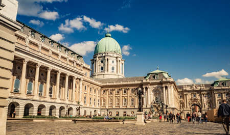 Buda Castle in Budapest, Hungaryのeditorial素材