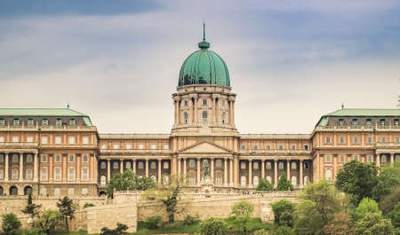 Buda Castle in Budapest, Hungaryのeditorial素材