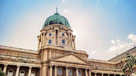 Buda Castle in Budapest, Hungaryのeditorial素材