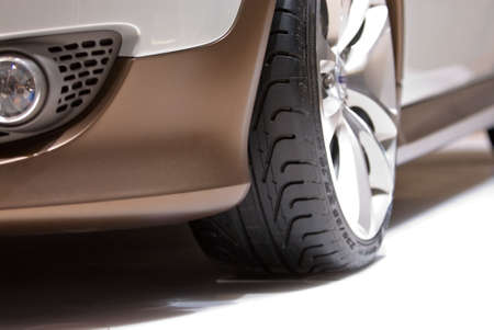Details of a sport car