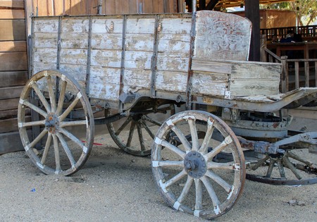 Photography in Tabernas theme park in Spain , Almeria on 30/12/2018