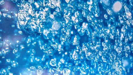 Background image for graphics resources in blue tonesの写真素材