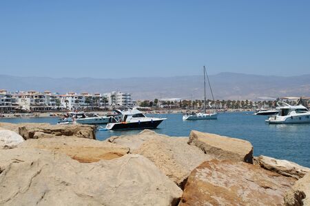 Place of leisure and tourism on the beach of the Roquetas de Mar of AlmerÃ­a ,Spain on july 14, 2019のeditorial素材