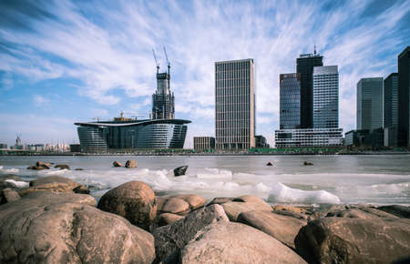 Tianjin Binhai yujiapu FTAのeditorial素材