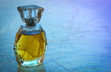 beautiful is square with womens perfume bottle