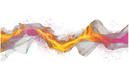 Abstract background with colorful splashes. Vector illustration. Eps 10.の写真素材