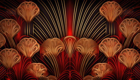 Abstract fractal background. Design element for brochure, advertisements, presentation, web and...