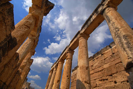 Hierapolis was an ancient Greco-Roman city and now its ruins are adjacent to modern Pamukkale,...