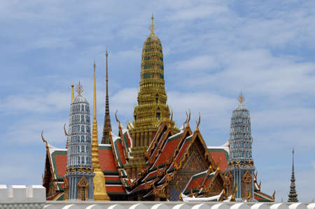 Grand Palace  Wat Phra Kaeo    heart of Bangkok, Thailand   の写真素材