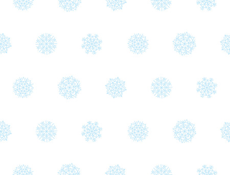 Vector illustration, template for Christmas greeting. vector illustration seamless pattern. Geometry abstract snow fabricのイラスト素材