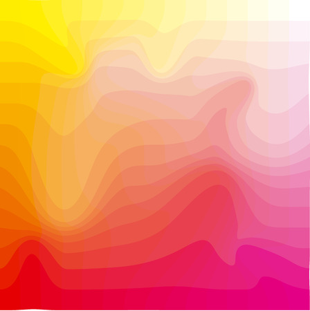 hot red and yellow abstract colorful mosaic background vector illustration. polygon business style design element for backdrop, header, cover, flayerのイラスト素材