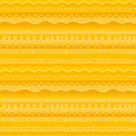Fun and cute childish stripe seamless pattern for project for kid. Vector illustration repeatable motif for surface design, wrapping paper, fabric, backgroundのイラスト素材