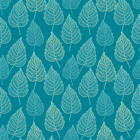 Pastel color leaf vector illustrationのイラスト素材