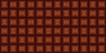 black chocolate vector seamless pattern for surface design. geometric brown square shape repeatable motif for backgroundのイラスト素材