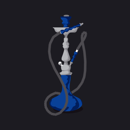 hookah vector illustration for print and web