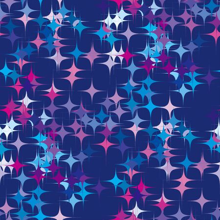 Night star decorative background.のイラスト素材
