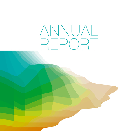 green and yellow abstract card. colorful geometry background template. futuristic fantasy form color rock stoneのイラスト素材