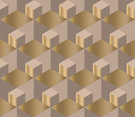 Elegant geometric style seamless pattern vector illustration. Concept geometric tile background for luxury man surface print and web design, background, fabric. のイラスト素材