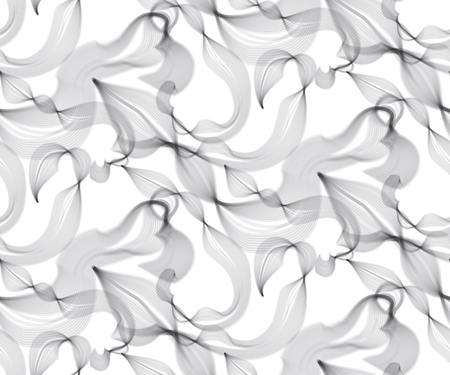 Abstract steam and smoke illustration.のイラスト素材