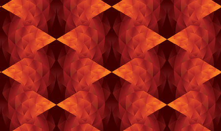 Dragon skin inspired repeat motif for background, wrapping paper, fabric, surface design. Gradient geometric seamless pattern.のイラスト素材