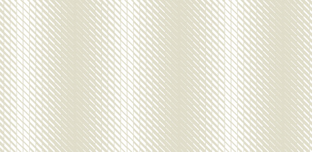 Abstract geometric degrade seamless pattern. Repeatable border motif with small geometry shapes with density gradient effect. design element for background, header, cover.のイラスト素材