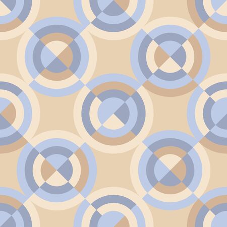 Rhombus shapes geometric seamless pattern. Pastel colors Italian 70s vibes rapport for fabric, textile, surface. Design element for web banners, posters, cards, wallpapers, backdrops, panels Black and white vector illustration.のイラスト素材