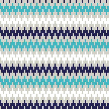 Blue and black zigzag stripes seamless pattern for fabric, textile, wrap, surface, web and print...