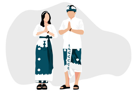 Clothes of Baliのイラスト素材