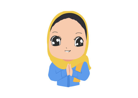 Tourism Ambassador of Jakarta - Femaleのイラスト素材