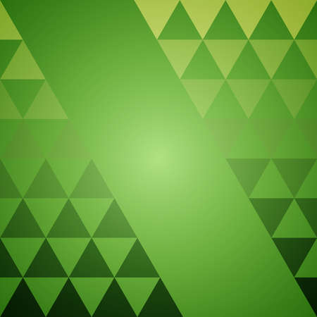 Green seamless abstract triangle vector backgroundのイラスト素材