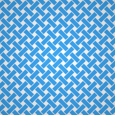 Blue vector simple woven background patternのイラスト素材