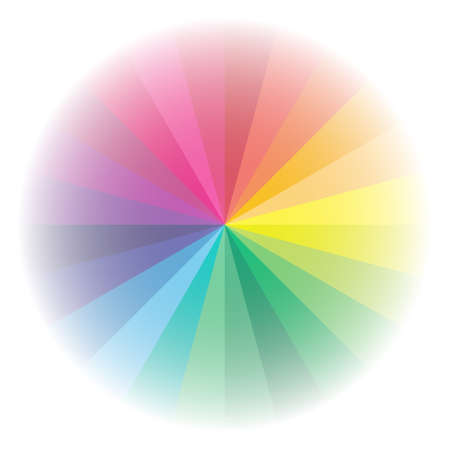 Clean vector color spectrum blur backgroundのイラスト素材