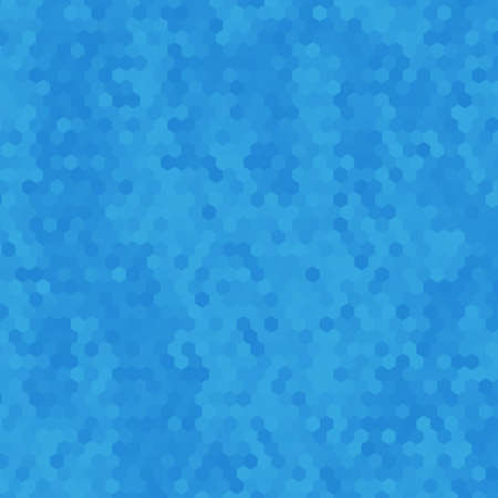 Blue clean small hexagon background pattern