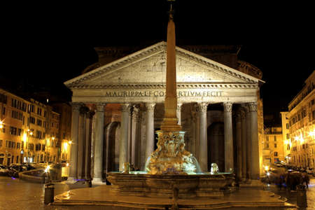 Pantheon - Rome, Italyの写真素材