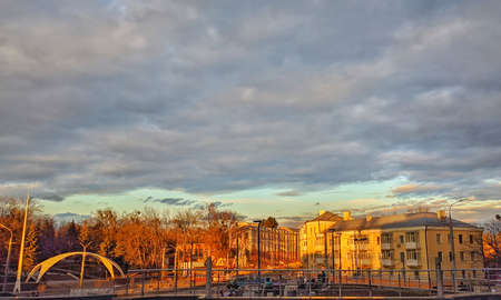 city sunset rest nature sky outdoor travel