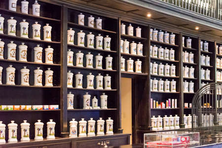 CUBA, HAVANA - MAY 5, 2017: The interior of the souvenir shopのeditorial素材