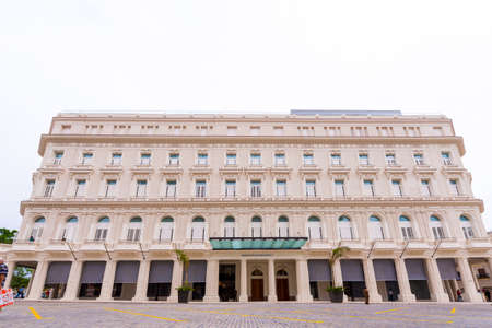 CUBA, HAVANA - MAY 5, 2017: View of the city building. Copy space for textのeditorial素材