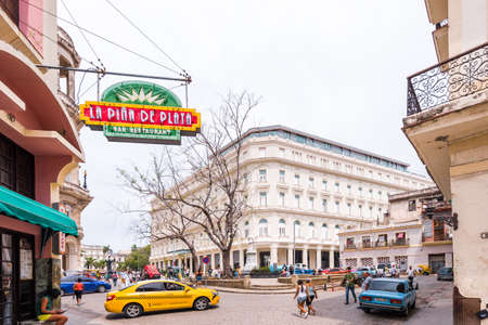 CUBA, HAVANA - MAY 5, 2017: View of the city street.のeditorial素材