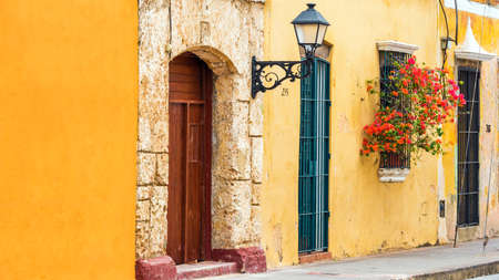 SANTO DOMINGO, DOMINICAN REPUBLIC - AUGUST 8, 2017: View of the historic building. Copy space for textの写真素材