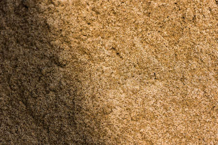 Texture of sand, Luang Prabang, Laos. Close-up
