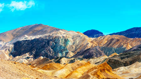 View of the Death Valley, California, USA. Copy space for textの写真素材