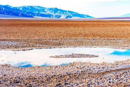 View of the Death Valley, California, USAの写真素材