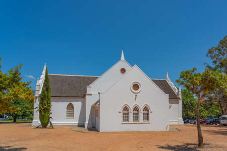 White Dutch Reformed Church in Franschhoek, South Africa
