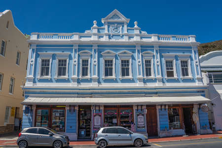 SIMONSTOWN, SOUTH AFRICA - January 30, 2022 - The Streets of the old City Simonstown, Cape Peninsula.のeditorial素材