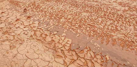 Sand texture and background from the desert, selected focus