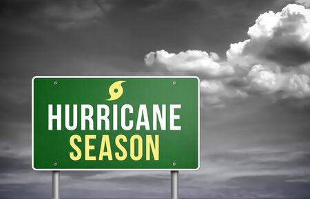 Hurricane seasonの写真素材